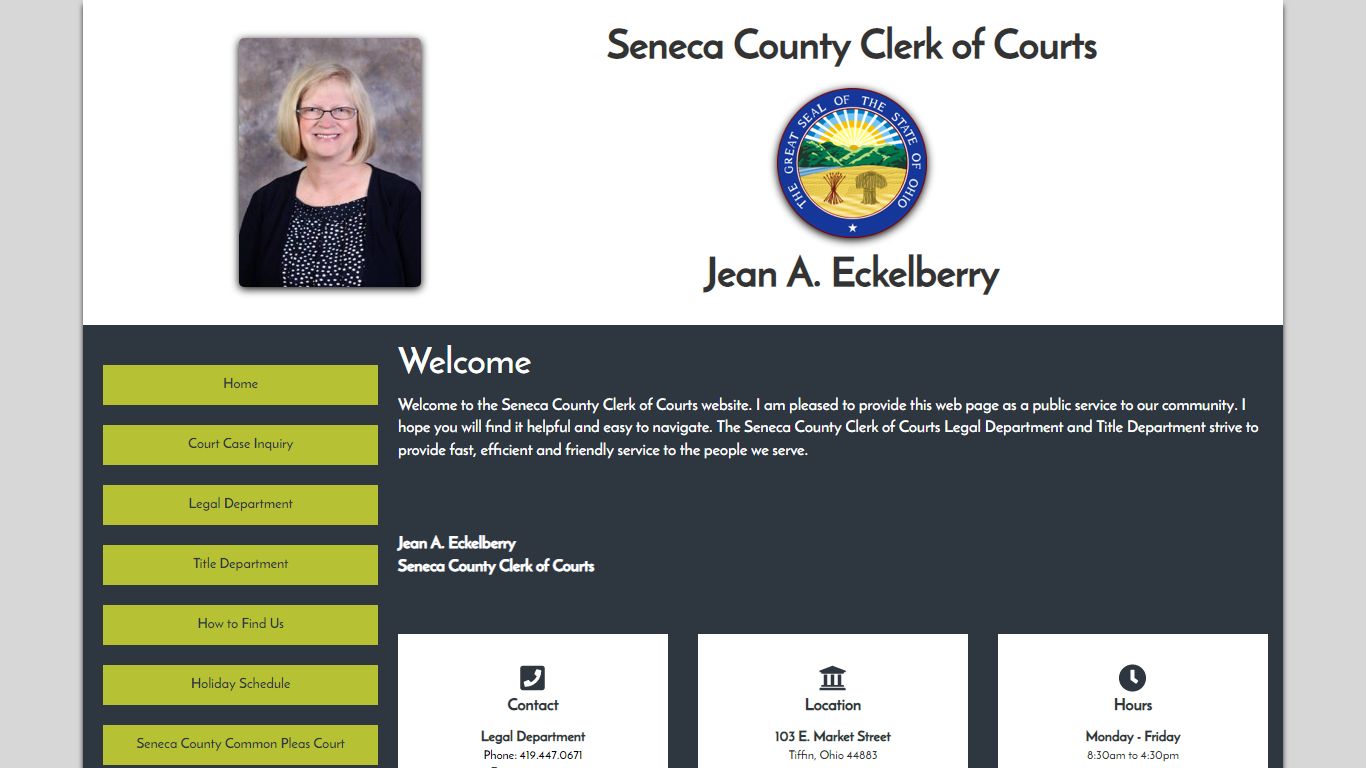 Seneca County Clerk of Courts